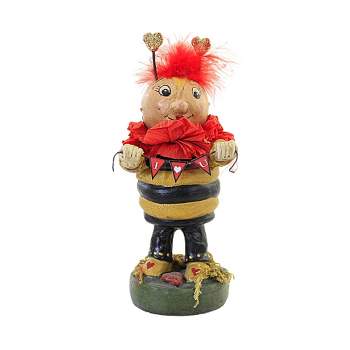 Charles Mcclenning Buzzbee  -  One Figurine 8.5 Inches -  Valentine's Day  -  24211  -  Polyresin  -  Multicolored