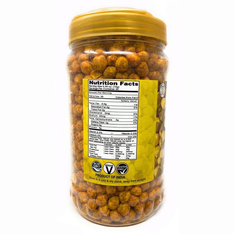 Roasted Chana (Chickpeas) Hing-Jeera Flavor - 14oz (400g) - Rani Brand Authentic Indian Products, 2 of 5
