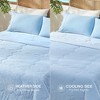 Snuggle Sac Reversible Cooling Comforter, All-Season Bedding Blanket - 2 of 4