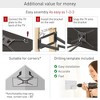 Barkan 13" - 83" Extra Long, Dual Arm TV Wall Mount, Full Motion - Extension, Swivel & Tilt - 4 of 4