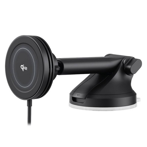 iOttie Velox Mini Qi2 Wireless Dash & Windshield Car Phone Mount - Black - image 1 of 3