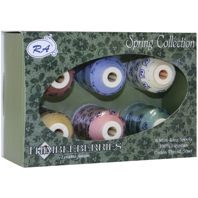 Thimbleberries Cotton Thread Collection 500yd 6/Pkg-Spring