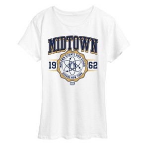 Women's - Marvel - Spiderman Midtown Collegiate Short Sleeve Graphic T-Shirt - 1 of 4