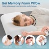 TUYOHW Memory Foam Bed Pillow, Removable Washable Cover for Neck & Spine Support, Odor-Free Pillow for All Sleeping Positions - 3 of 4