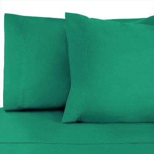 Cotton Blend 800 Thread Count Pillowcase Set of 2 by Blue Nile Mills - 1 of 2