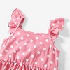 PATPAT 3pk Multipack Girl Toddler Dresses Sleeveless Strawberry Pineapple Fruits Polka Dots Casual Ruffle Cute Dresses - 4 of 4