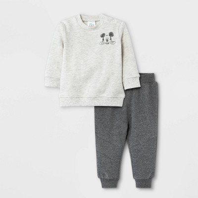 Buy Name It Mickey Mouse Sweatpants Grey for Boys (12-18Months