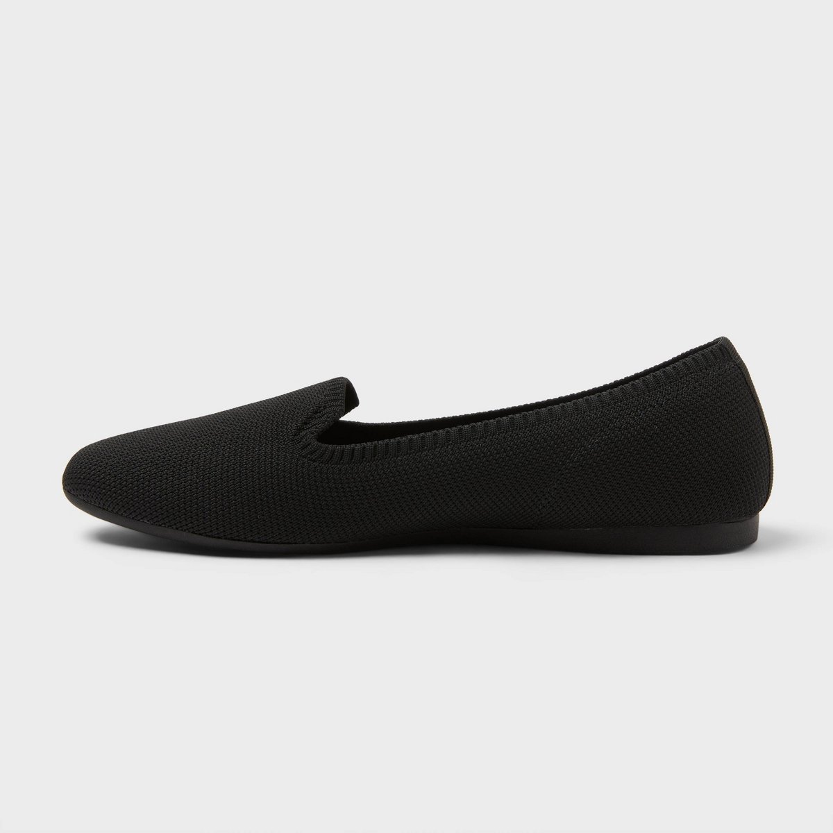 Женские туфли A New Day Women's Etta Knit Washable Loafers - A New Day™ Black 8 — фото 2