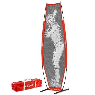GoSports XTRAMAN Reversible Softball Dummy Batter Pitching Accuracy and Safety Aid Training Mannequin Net