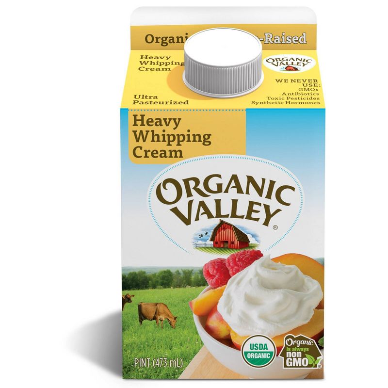 Organic Valley Heavy Whipping Cream - 16oz, 1 of 3