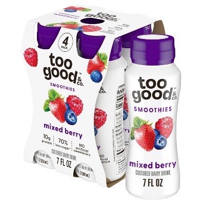 Too Good & Co. Mixed Berry Smoothie - 4pk/7 fl oz