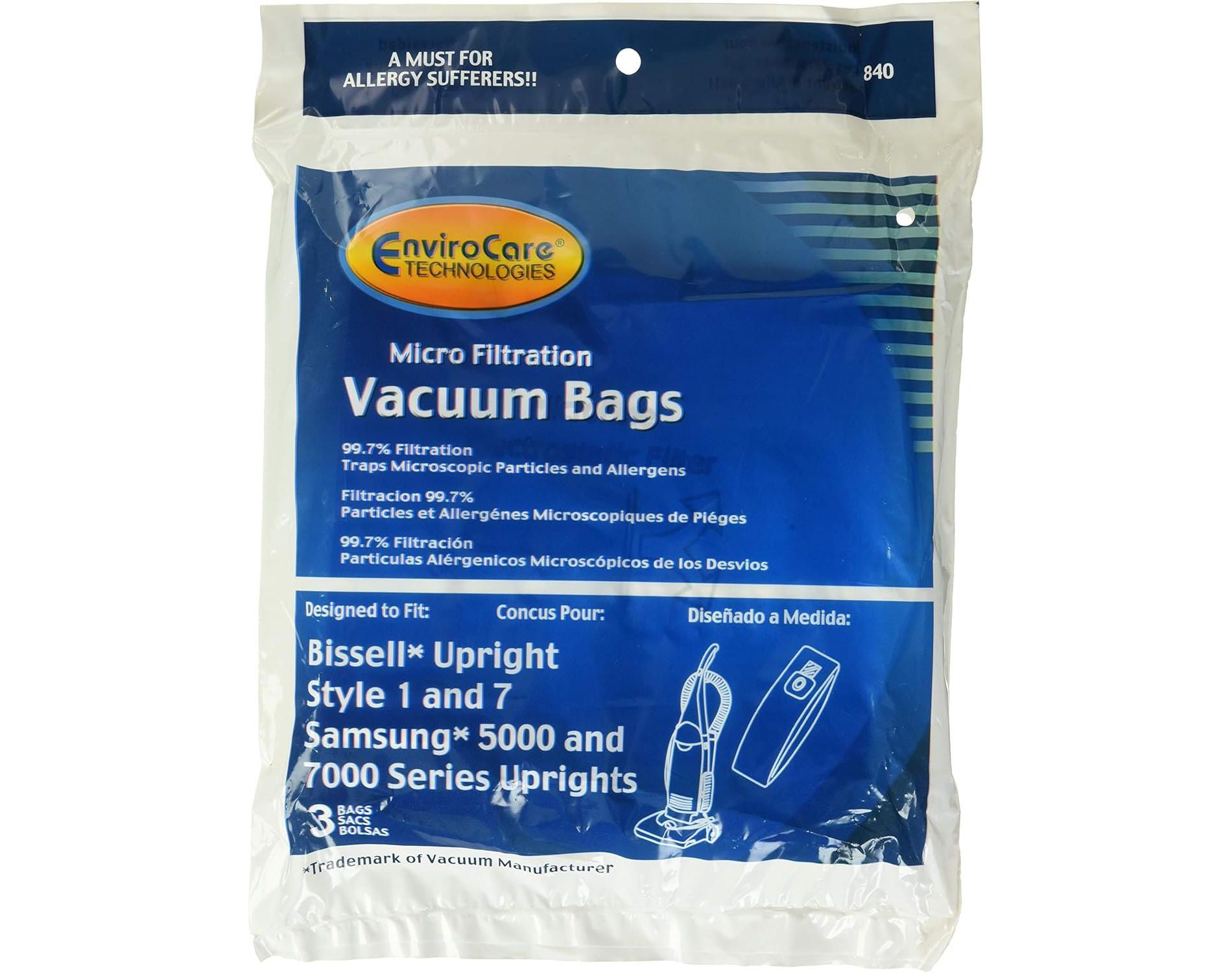 Bissell Replacement Style 7 Bags (6 Pack)
