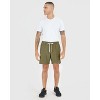 Men's Military Green Active Quick Dry Shorts with Liner - True Classic - 4 of 4