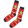Dr Seuss The Grinch Adult Ugly Sweater Grinchmas Holiday Crew Socks 1 Pair for Men and Women (Sock Size 10-13) Multicolured - 3 of 4
