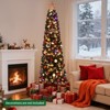 6ft Pointed Pencil Christmas Tree (PVC) – 571 Branch Tips & 20 Plug-in Electrodeless Lights, Holiday Decoration - 3 of 4