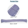 Unique Bargains Washable Reusable Bathroom Soft Warmer Toilet Seat Cover Pad Cushion Lid with Snap 1 Pcs - 4 of 4