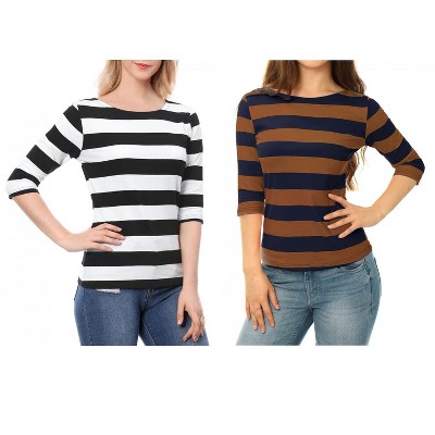 black white/brown navy