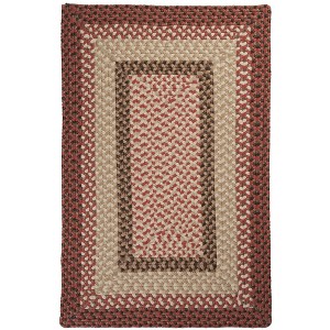Colonial Mills Tiburon Braided Runner, Rusted Rose 2'x9', Rectangle Shape - 1 of 2