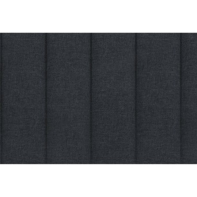 Elegant Queen-Sized Brittany Platform Bed with Tufted Linen Upholstery