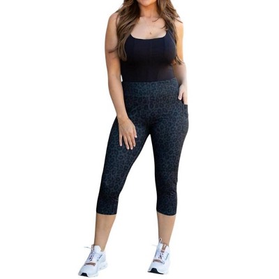 Women's Capri Leggings With Pockets - Julia Rose