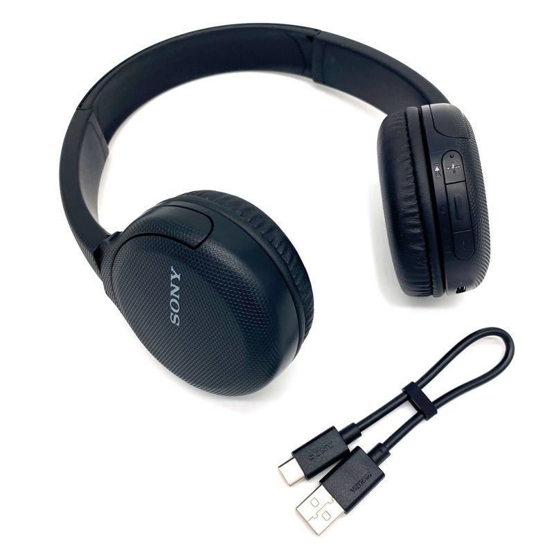 Sony WH-CH510 Bluetooth Wireless On-Ear Headphones - Black - Target Certified Refurbished, 1 of 9