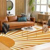 Lahome Cevin Machine Washable Abstract Botanical Area Ru- Soft Low-Pile Carpet for Living Room, Bedroom, or Entryway - 4 of 4