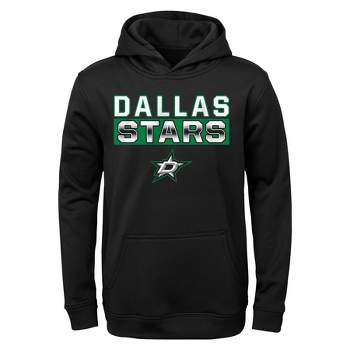 NHL Dallas Stars Boys' Poly Fleece Hooded Sweatshirt