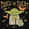 Girls Star Wars Trick Or Treat Master Yoda T Shirt - 2 of 4