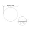 Unique Bargains DIY Craft Brass Hollow Round Jewelry Connecting O-Rings 50 Pcs - 2 of 4