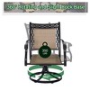 CLIHOME All-Weather Aluminum Outdoor Patio Modern 360° Swivel Rocking Chair(Set Of 4) - 4 of 4