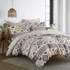 Santa Fe Duvet Set - Grey, Cream & Tan - Levtex Home - 4 of 4