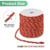 Unique Bargains Soft Polyester Twisted Silk Decorative Craft Cord Trim Cord Rope 22 Yards 1 Pc - 3 of 4