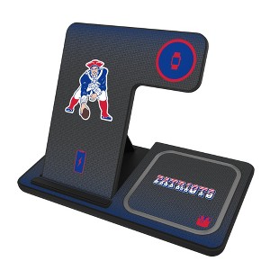 Keyscaper NFL AFC Historic Teams Linen 15-Watt 3 in 1 Charging Station - 1 of 4