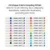 KINGART Acrylic Paint Markers 24 Colors - 2 of 4