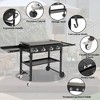 Winado Foldable Gas Griddle Cooking Station 4-Burner Gas Grill in Black - 4 of 4