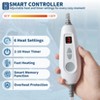 Wearable Heated Blanket with Foot Pocket, Electric Snuggle Blanket with Sleeves, 6 Heating Levels & Auto-off, Machine Washable - 3 of 4