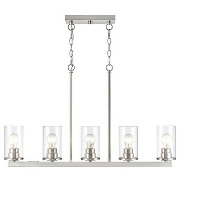 Millennium Lighting Verlana 5 - Light Chandelier in  Brushed Nickel