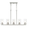 Millennium Lighting Verlana 5 - Light Chandelier in  Brushed Nickel - 2 of 4