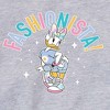 Girls' - Disney - Fashionista Graphic Long Sleeve Fleece Sweatshirt - 2 of 4