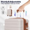 BEAFUP luggage sets 3 piece, carry-on luggage with wheels, check in luggage, 28/24/20 inch luggage,tsa approved lock,hardshell suitcase - 4 of 4