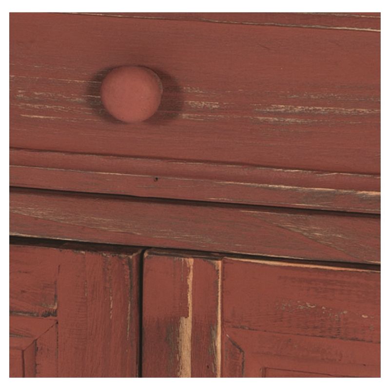 Country Cottage Wood Accent Storage Cabinet - Antique Finish - Alaterre Furniture, 4 of 8
