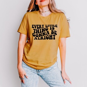 Simply Sage Market Every Little Thing Wavy Short Sleeve Tee - 1 of 4