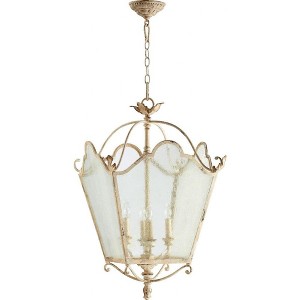 Quorum Lighting Salento 4-Light Entry Pendant, Persian White, 18.5W, 29.25H - 1 of 1