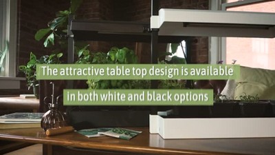 SunBlaster White Micro Grow Light Garden with LED