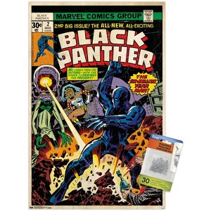 Trends International Marvel Comics - Black Panther - Cover #2 Unframed Wall Poster Prints - 1 of 4