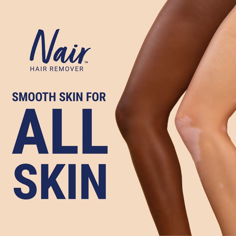 Nair Moisturizing Facial Hair Removal Cream with Sweet Almond Oil - 2.0oz, 6 of 10