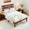 Safstar 15.5 Inch Full Size Bed Frame w/Retro Headboard &Under-Bed Storage Space - 2 of 4
