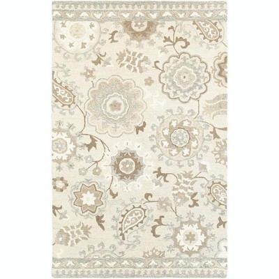 Oriental Weavers Craft 93005 Ivory/ Grey Indoor Area Rug - 2'6" x 8'