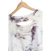 Women's Tie Dye & Leopard Top - umgee - 3 of 4