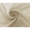 Designer Sheer Voile Rod Pocket Curtains For Small Windows - 3 of 3